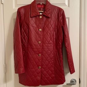 Iman Platinum Collection Leather Jacket